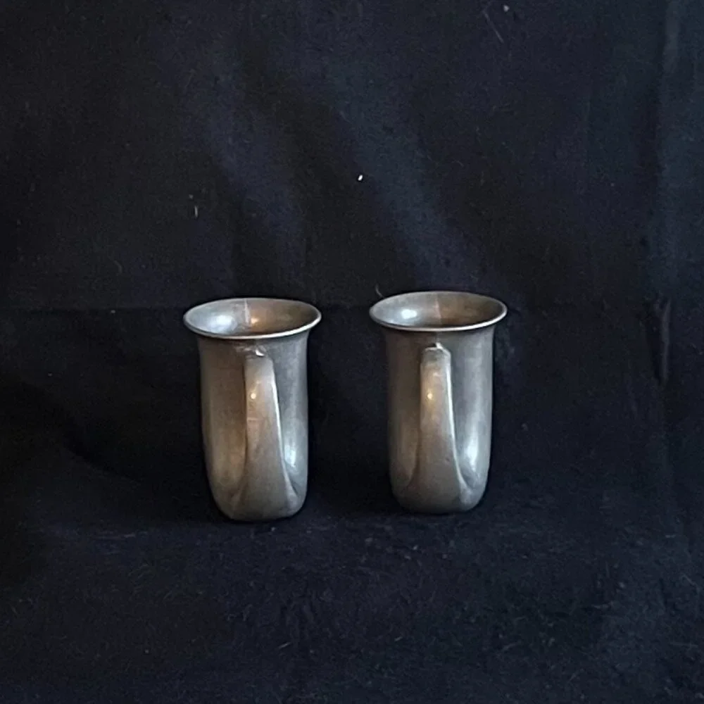 Vintage Stamped Pewter Horn-Shaped Tankard* - Picture 4 of 7